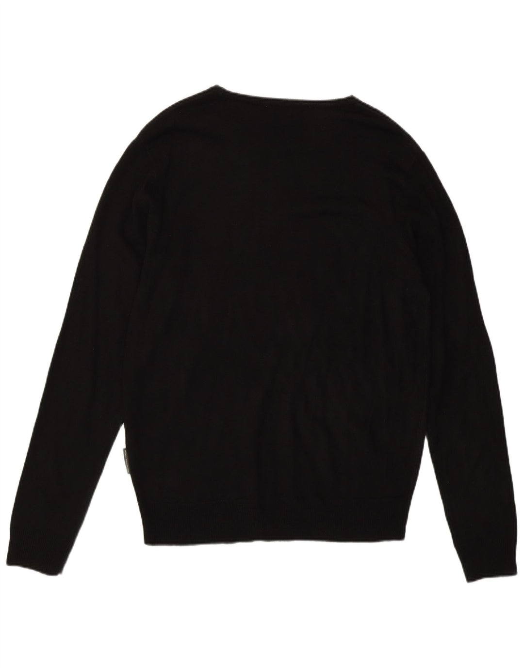 French Connection Pull Col Bateau Homme Noir Moyen Acrylique