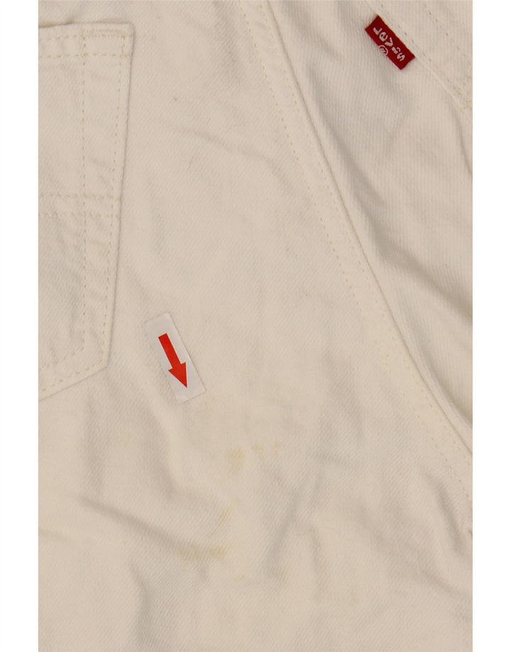 Levi's Short En Jean W27 Femme Petit Blanc