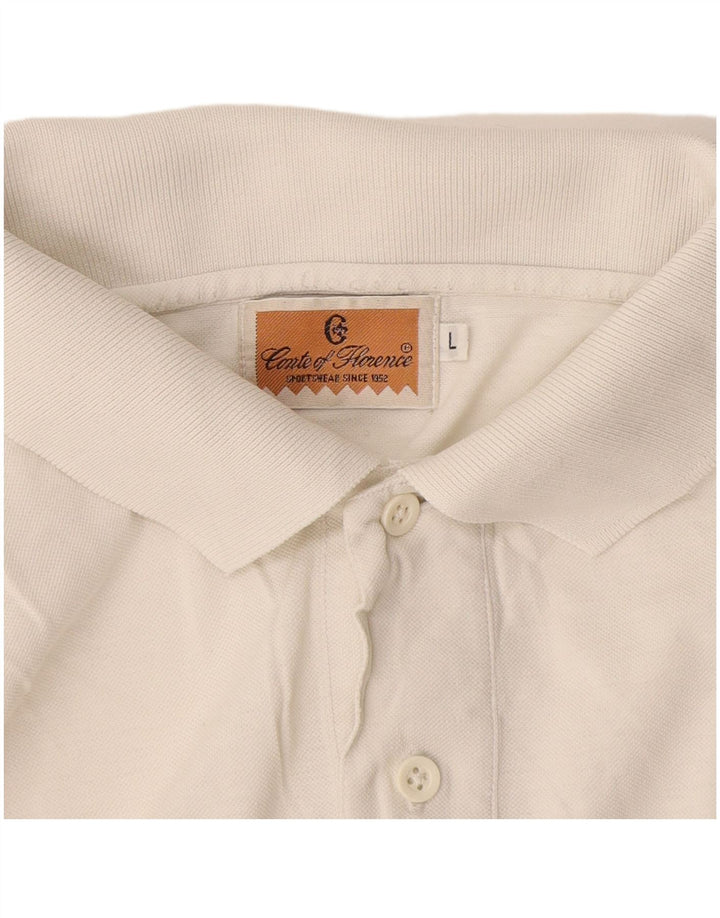 Conte of Florence Polo Homme Grand Blanc