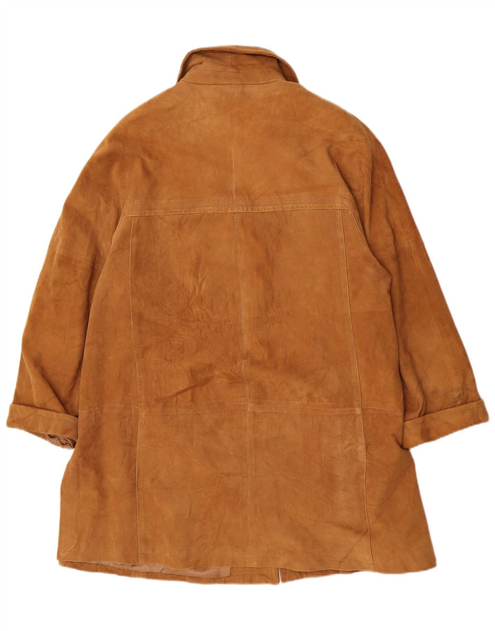 Forester Manteau Oversize Femme IT 48 XL Cuir Marron