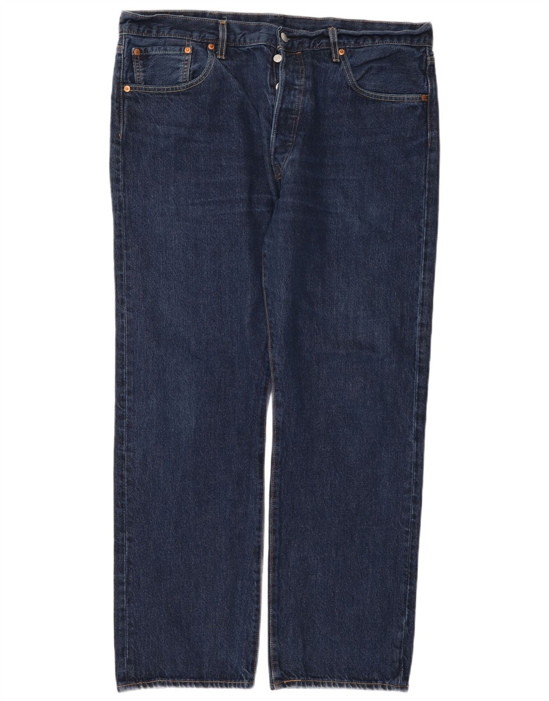 Levi's Jean Droit 501 Homme Bleu Marine W38 L30 Coton