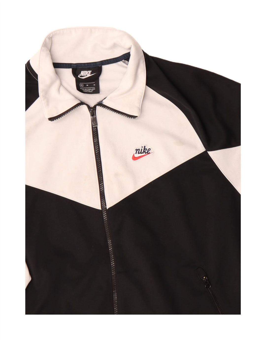 Nike Veste de survêtement pour homme Noir moyen Polyester colour block
