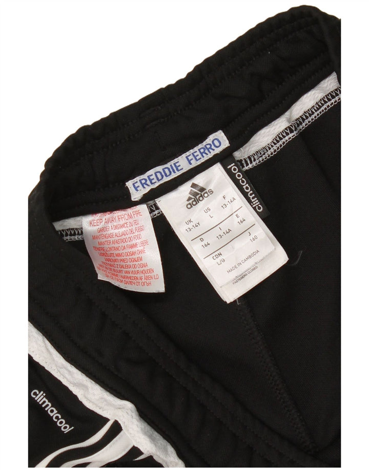 Adidas Pantalon de Survêtement Climacool Garçon 13-14 Ans Noir Polyester