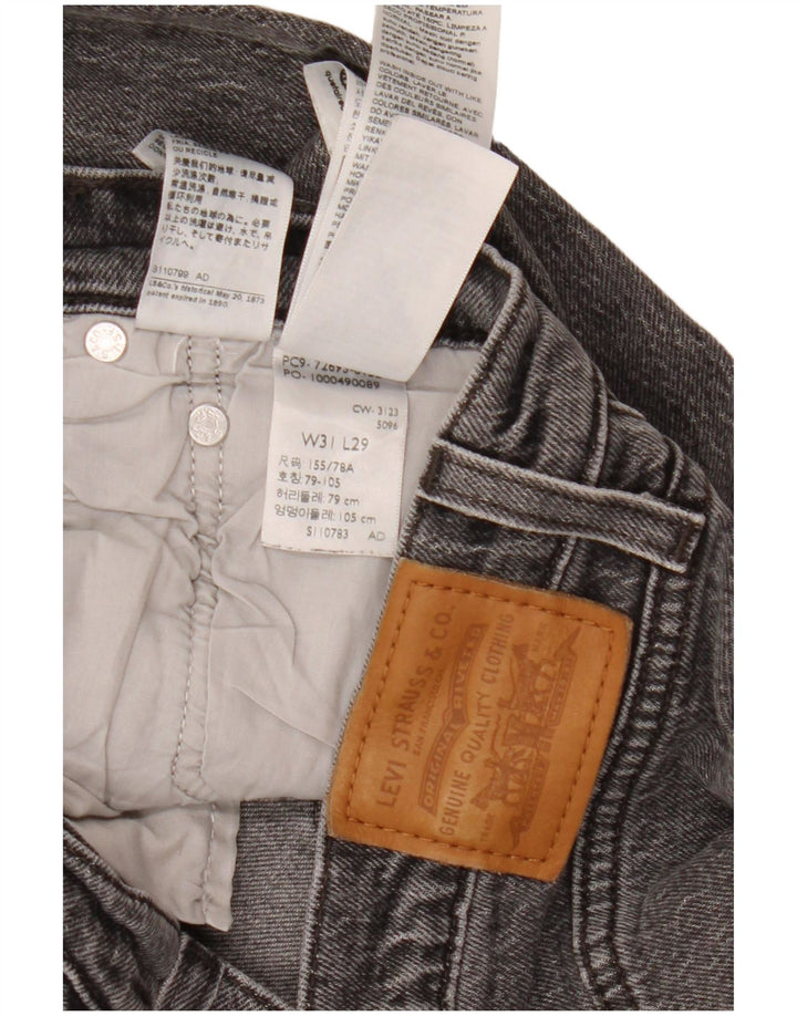 Levi's Jean Droit Ribcage Homme W31 L29 Gris Coton