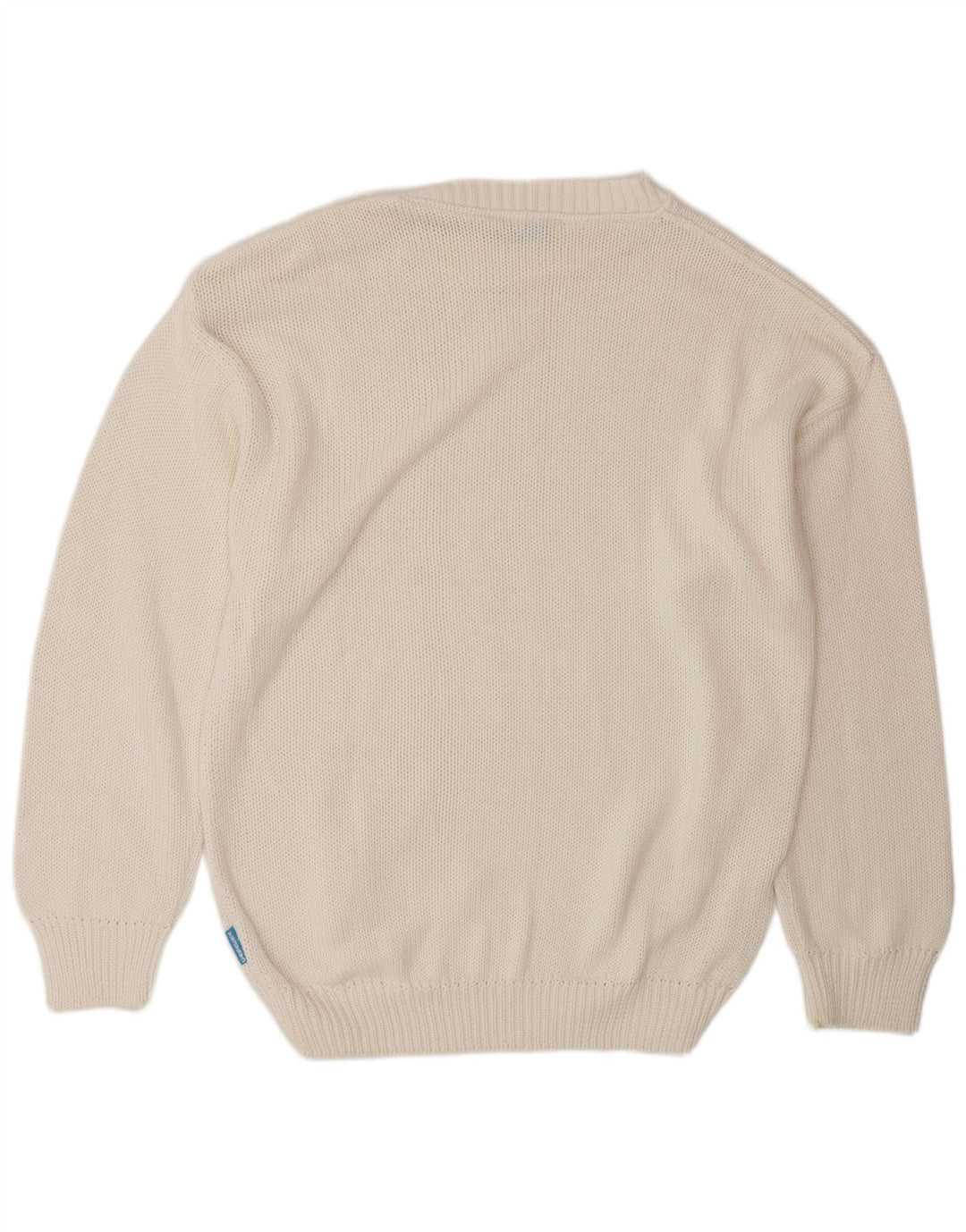 Carrera Pull col rond pour homme XL en coton blanc