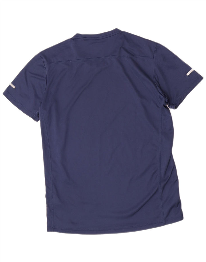 Adidas Hommes Aeroready T-Shirt Haut Petit Bleu Marine Polyester