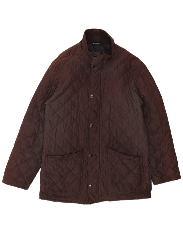 BARBOUR Veste matelassée pour hommes UK 38 Polyester marron moyen