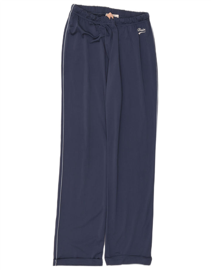 DIADORA Pantalon de survêtement pour femme UK 12 Bleu marine moyen Polyester