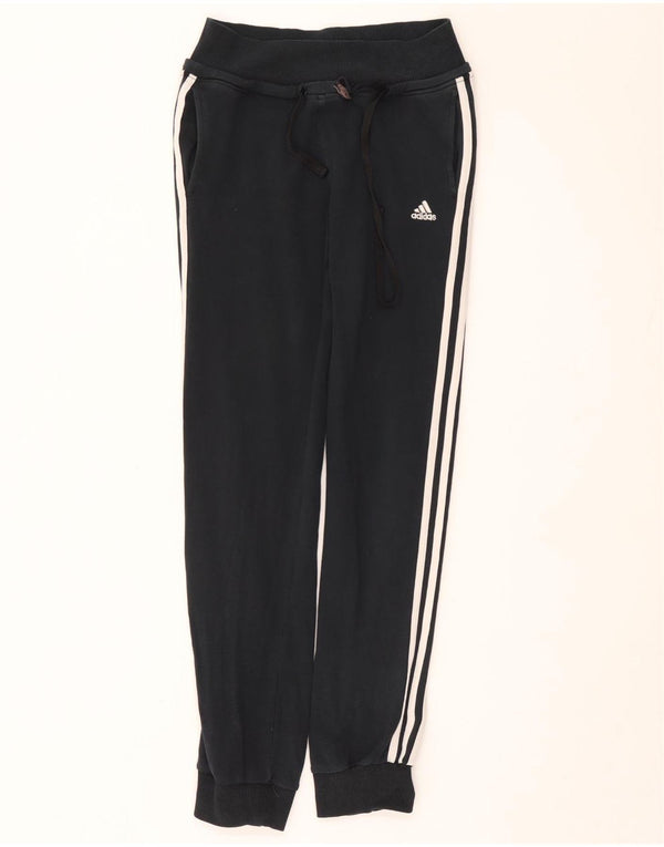 Adidas Pantalon de survêtement pour femme Joggers UK 14 Large Bleu marine Coton