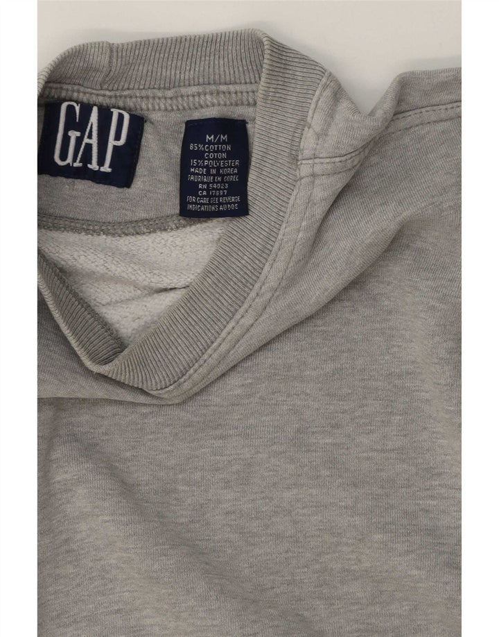 Gap Sweat-Shirt Coupe Ample Homme Gris Moyen Moucheté Coton