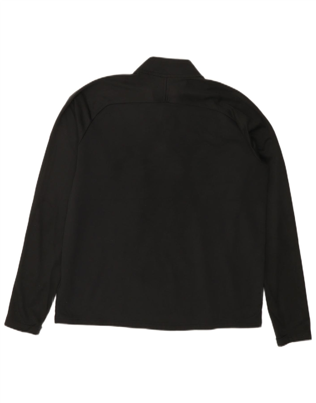 NIKE Haut de survêtement Dri Fit à col zippé pour homme, grand color block noir