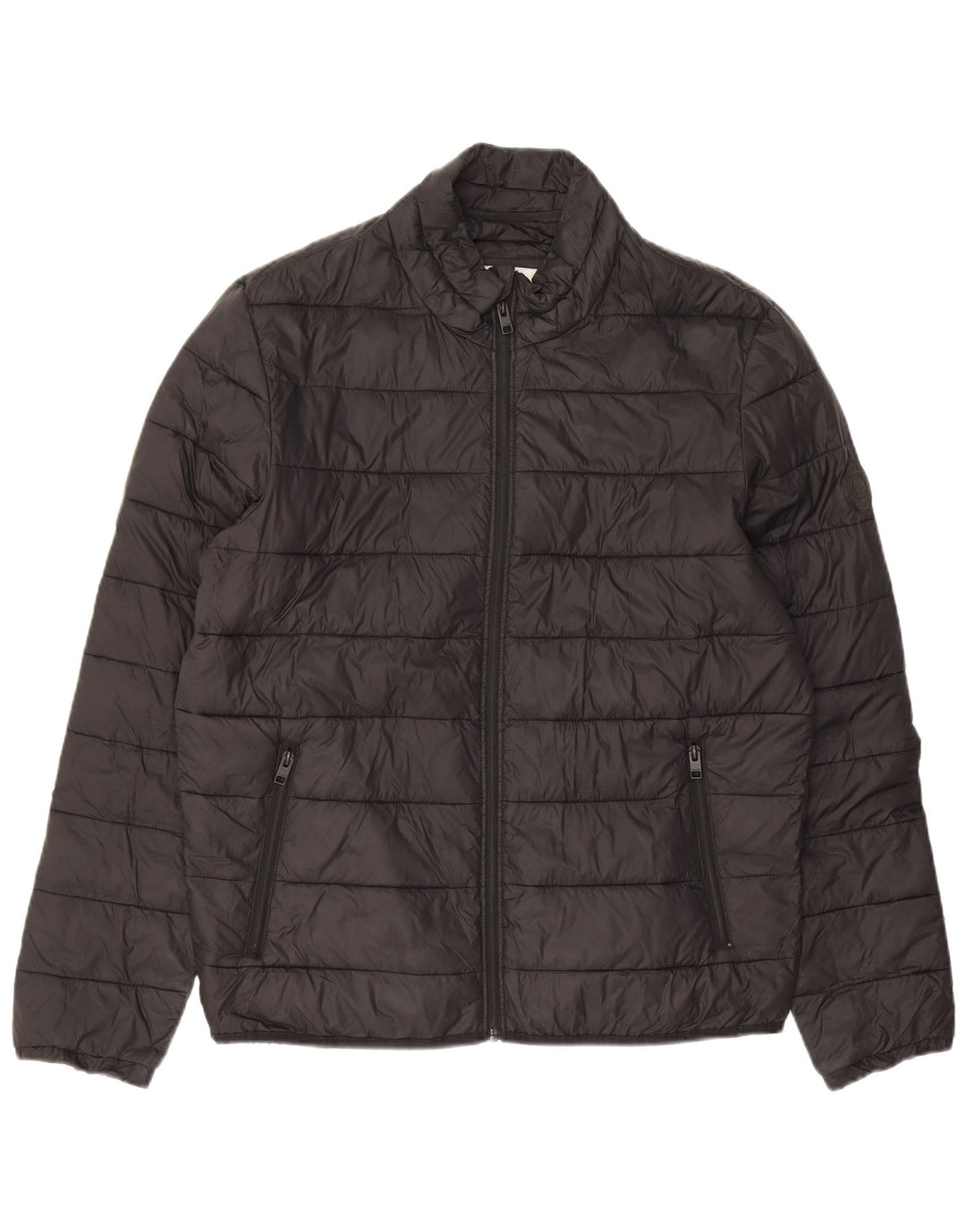 Jack & Jones Veste matelassée pour homme UK 40 Large Noir