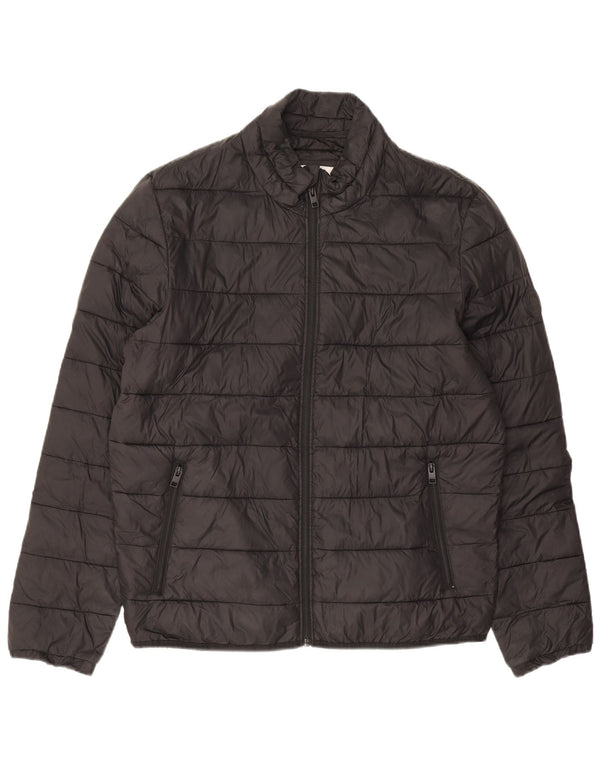 Jack & Jones Veste matelassée pour homme UK 40 Large Noir