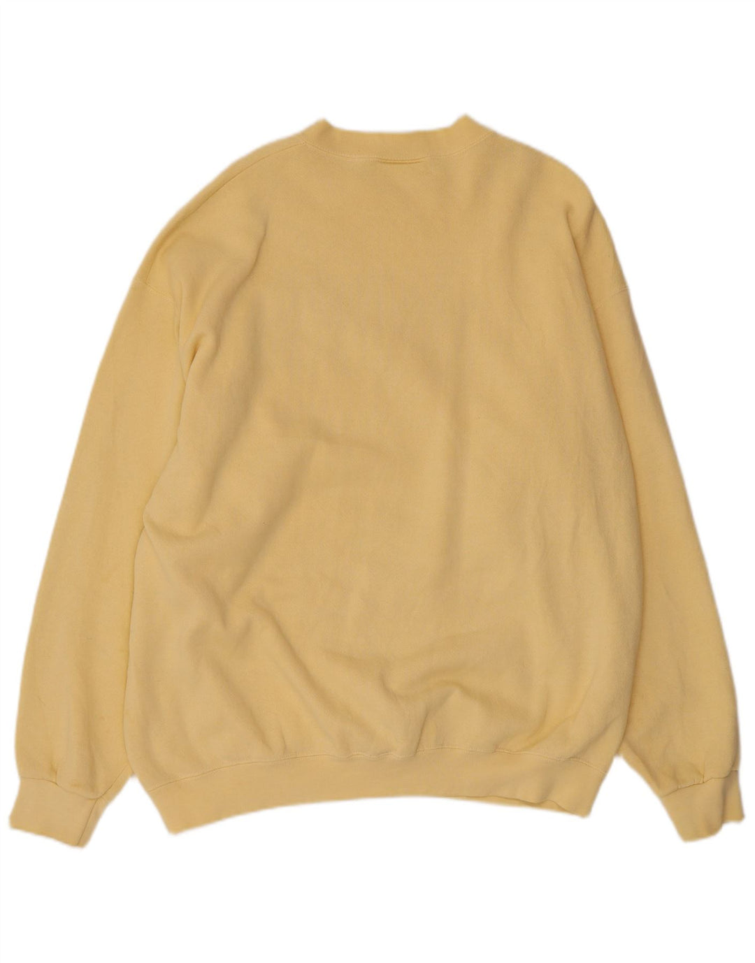 LEE Sweat-Shirt Graphique Homme XL Jaune Coton