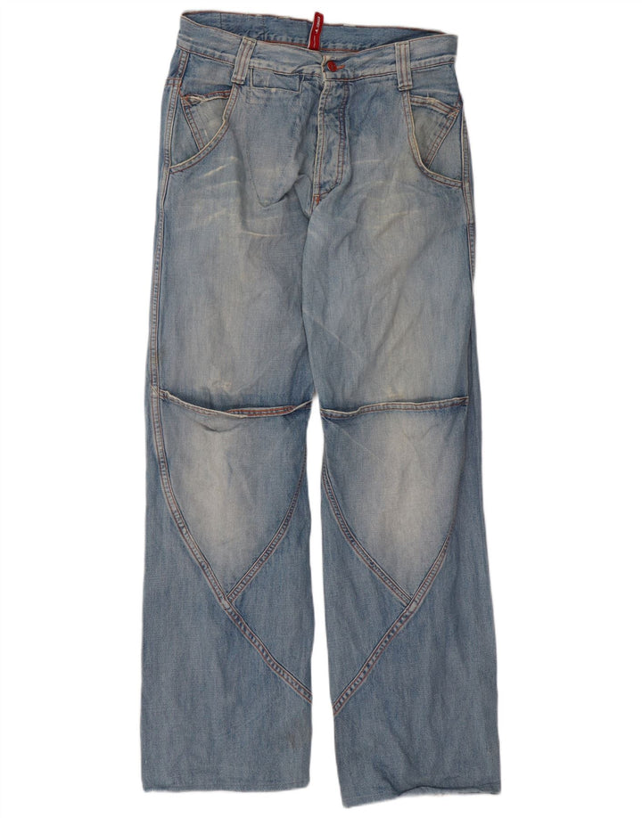 MET Jean ample homme W32 L34 bleu coton