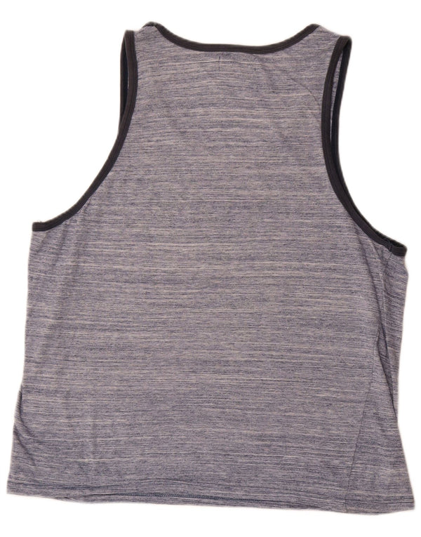 Pierre Cardin Débardeur Homme 2XL Bleu Moucheté Coton