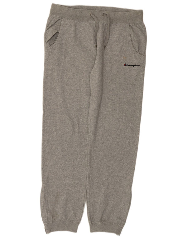 Champion Pantalon de Survêtement Homme Joggers Large Gris Coton