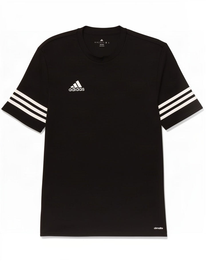 Adidas Hommes Climalite T-Shirt Haut Petit Noir Polyester
