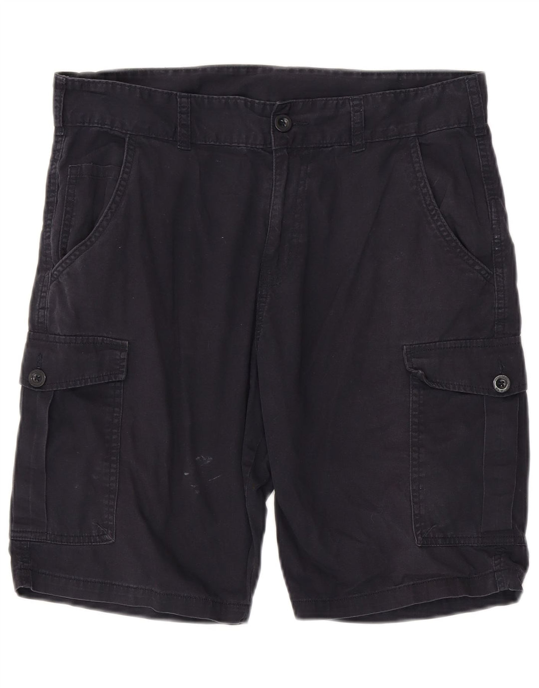 MOUNTAIN WAREHOUSE Short Cargo Homme W32 Coton Bleu Marine Moyen