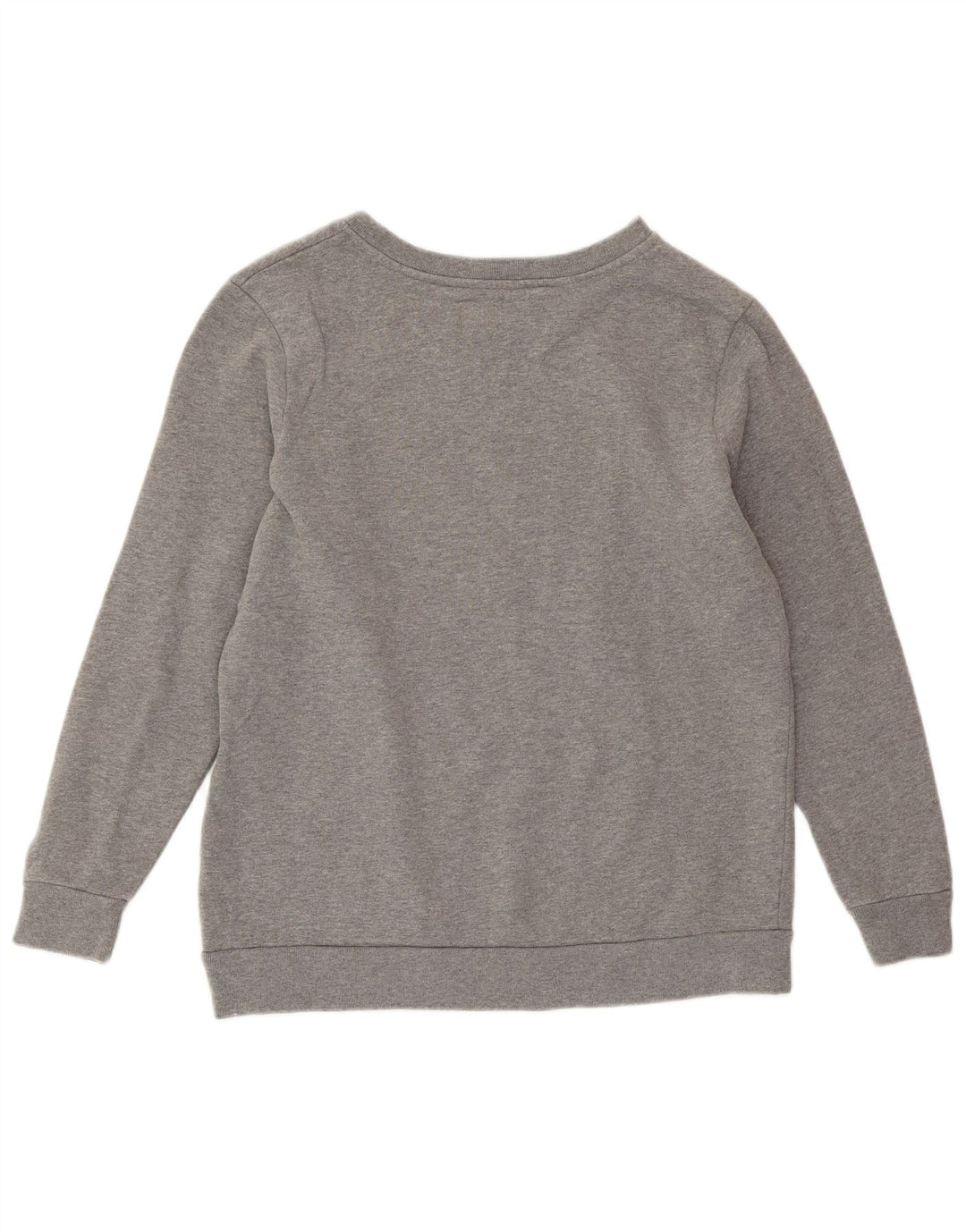 CALVIN KLEIN JEANS Sweat-shirt surdimensionné pour femme UK 6 XS Gris moucheté