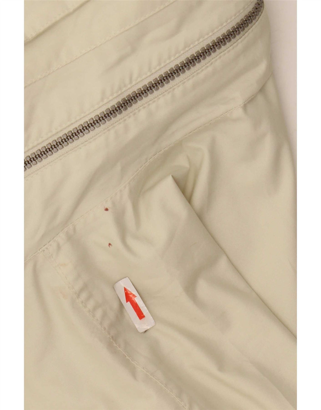 Elho Veste de pluie à capuche coupe ample pour homme UK 36 Petit Blanc Polyester