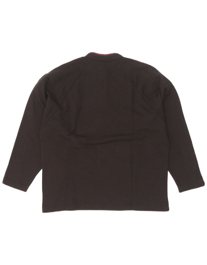 Campagnolo Sweat-shirt graphique surdimensionné pour femme UK 16 Large Noir