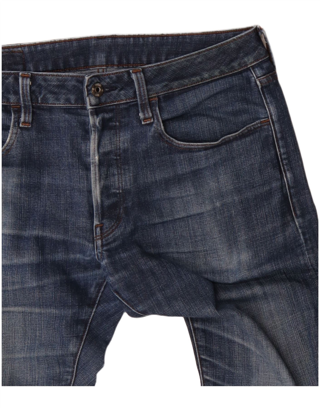 G-Star Jean Slim Homme W32 L34 Bleu Coton