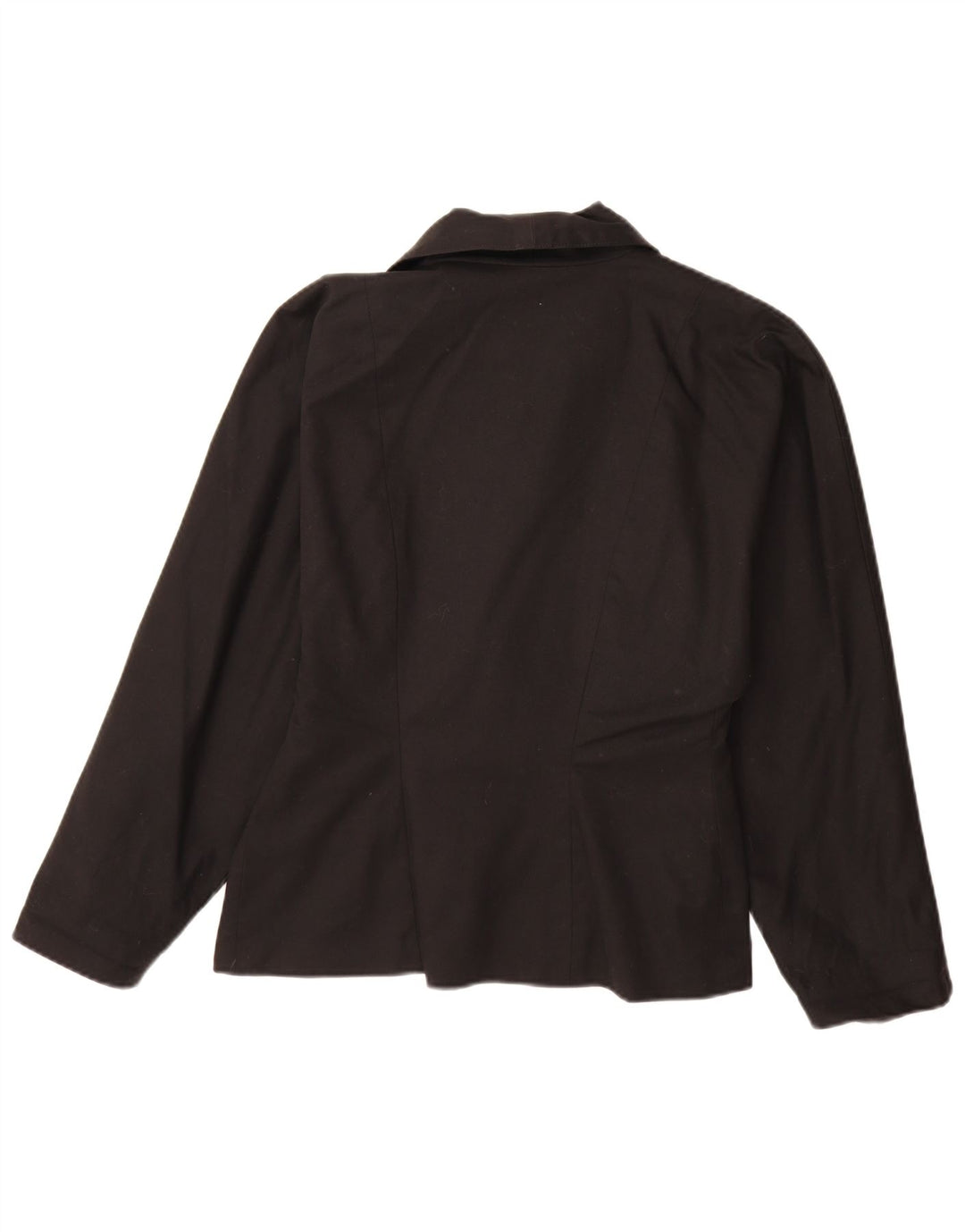C & A Veste Blazer 1 Bouton Femme EU 40 Coton Noir Moyen