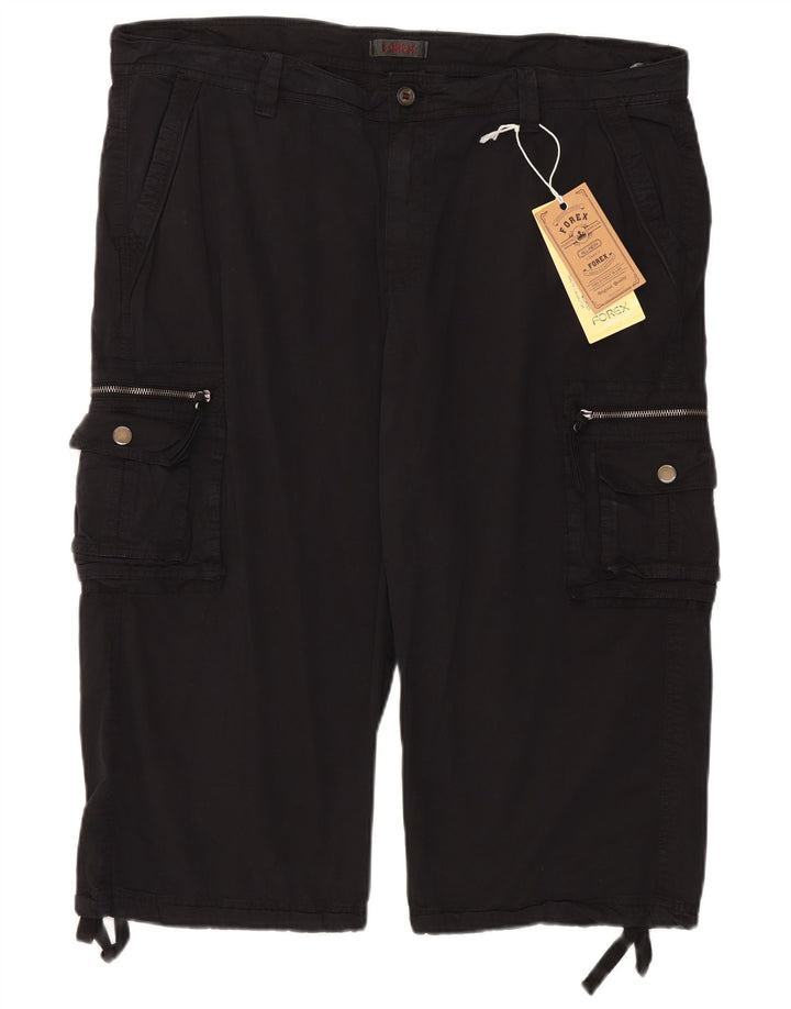 Forex Short Cargo Homme W40 XL Coton Noir