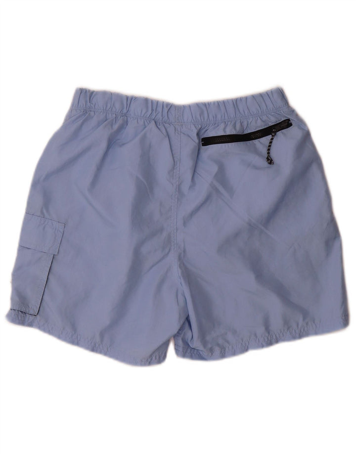 Short de sport cargo Nike pour hommes, petit, bleu, polyester
