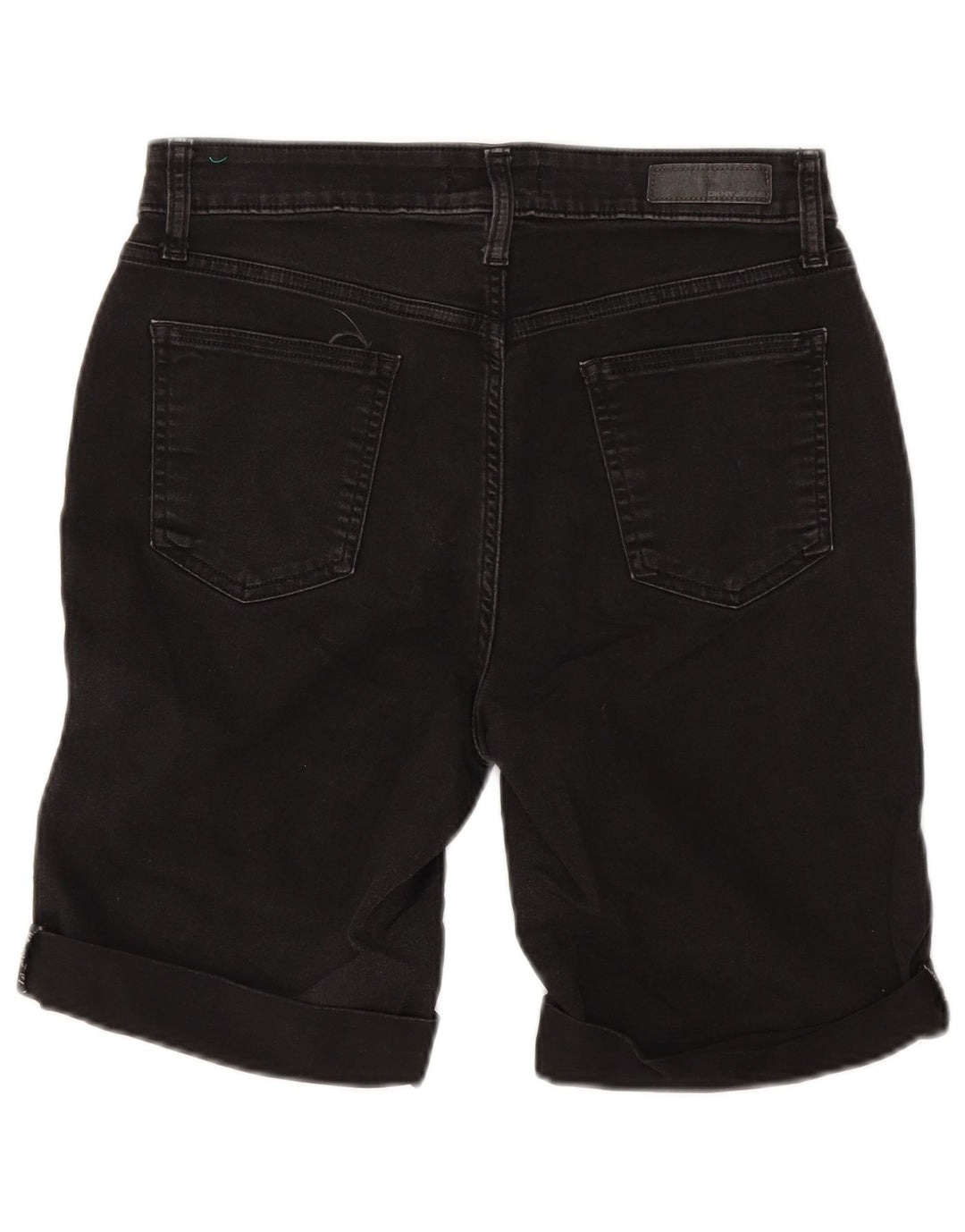 Dkny Short en jean pour femme US 10 Medium W28 Coton noir