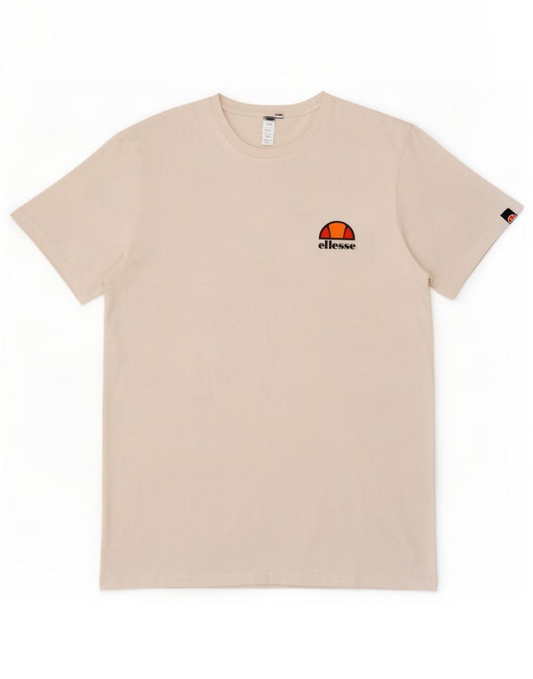 Ellesse Womens T-Shirt Top UK 12 Moyen Blanc Coton