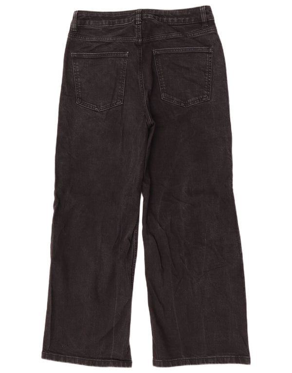 Marks & Spencer Jean large pour femme UK 12 Medium W30 L28 Coton noir