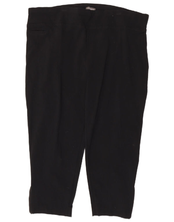 Marks & Spencer Legging court autographe pour femme UK 26 5XL Noir Viscose
