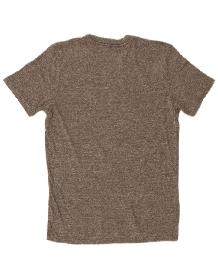 HURLEY T-Shirt Graphique Coupe Premium Homme Gris Moyen Moucheté