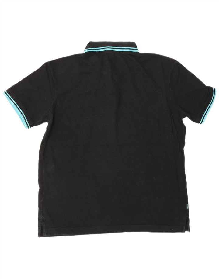 UMBRO Polo Homme Noir Moyen Coton