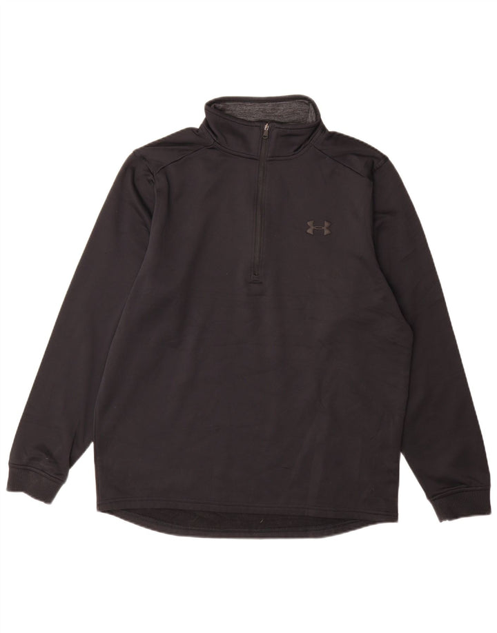 UNDER ARMOUR Sweat-Shirt Cold Gear Coupe Ample Homme Noir Moyen