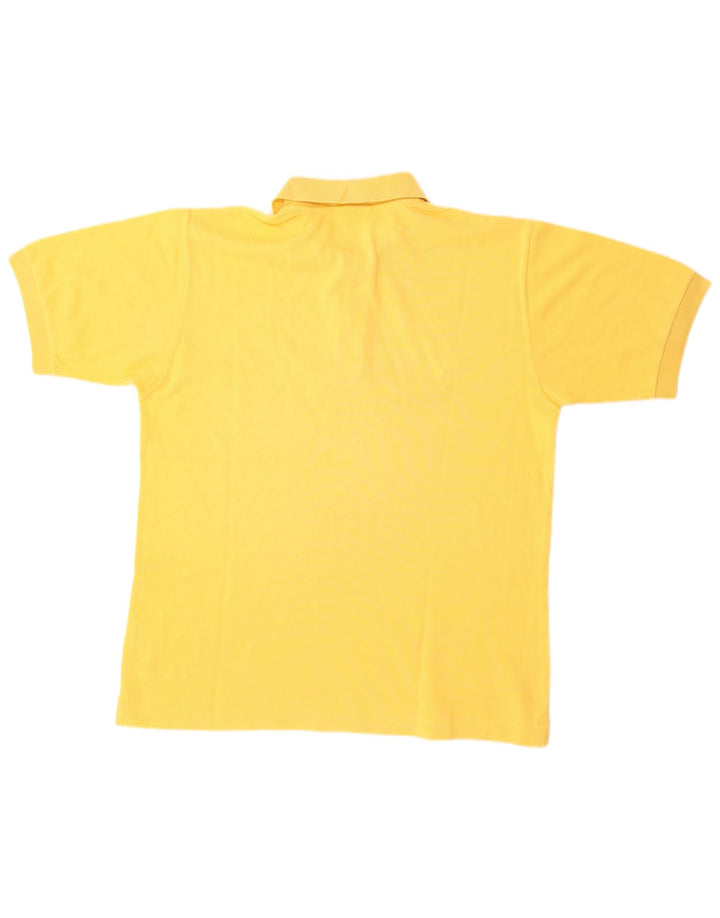 Belfe & Belfe Polo IT 46 Small Jaune Coton Homme