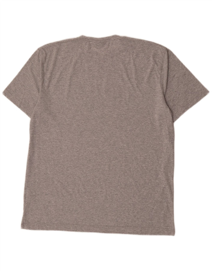 Museum T-Shirt graphique homme haut 2XL gris coton