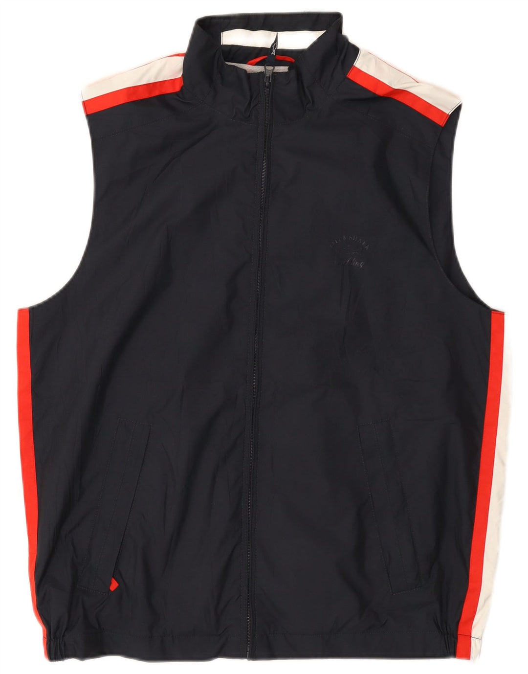 Paul & Shark Veste de Survêtement Homme Bleu Marine Moyen Colourblock