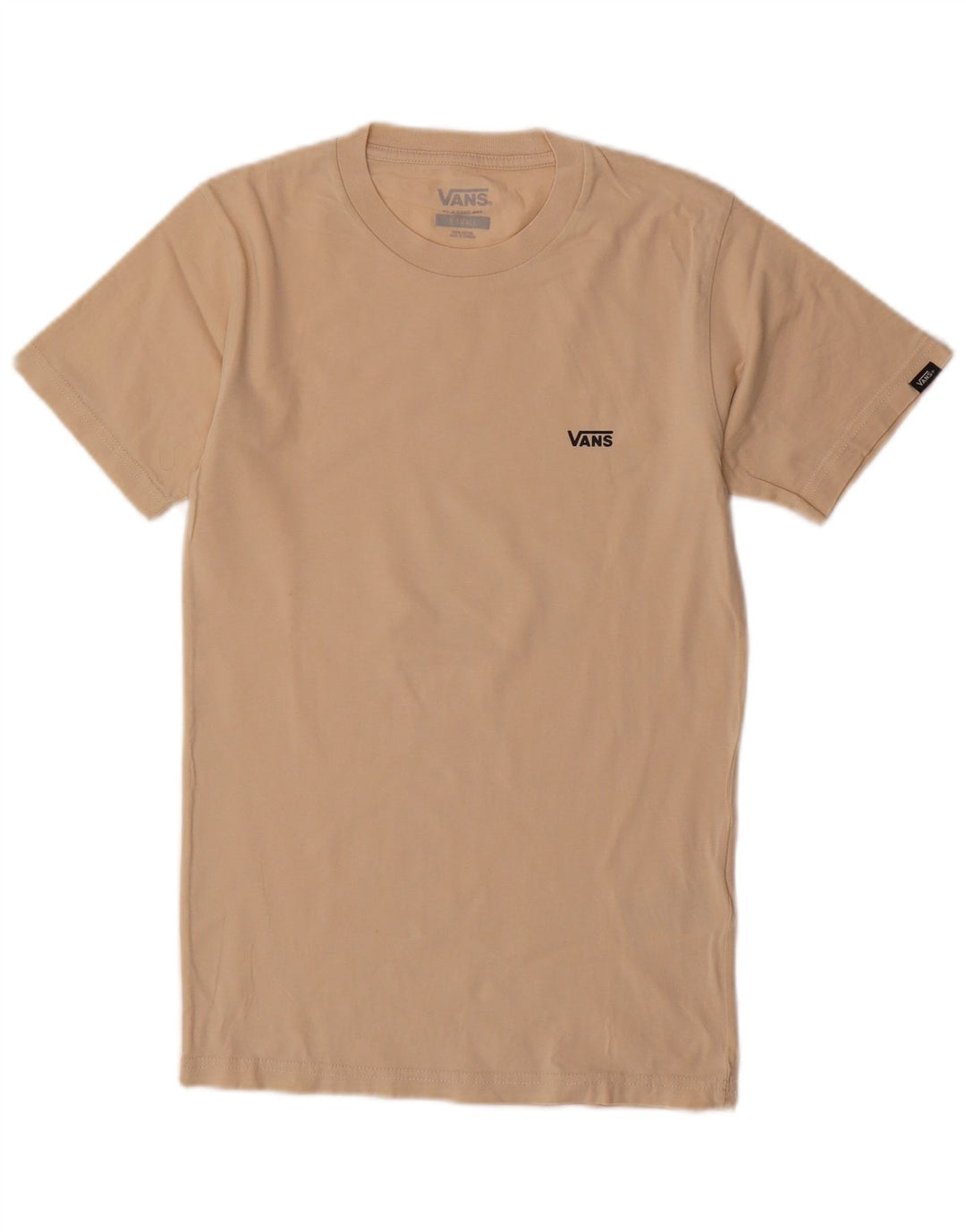 VANS T-shirt coupe classique pour homme XS en coton beige