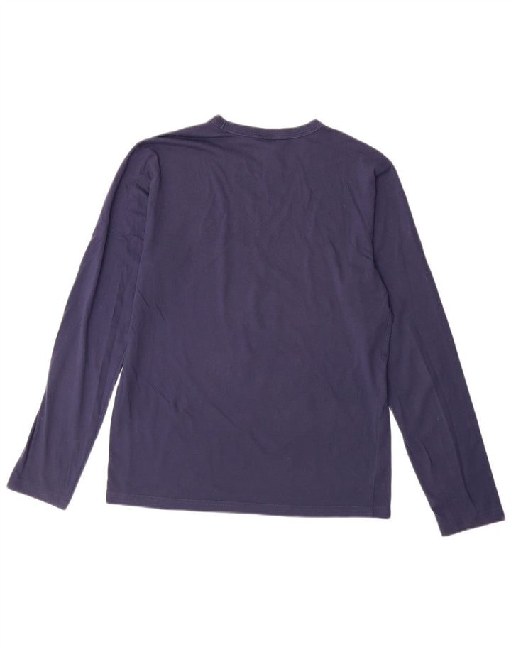 Champion Haut à manches longues pour homme Bleu marine Taille L