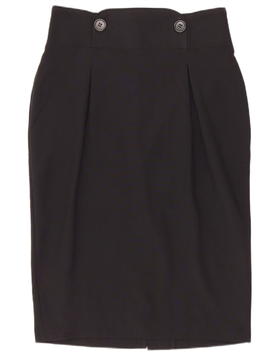 Marks & Spencer Jupe crayon pour femme UK 10 Small W26 Noir Polyester