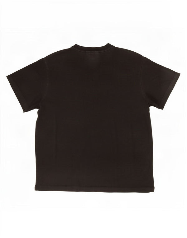 Nike T-Shirt Homme Noir Moyen Coton