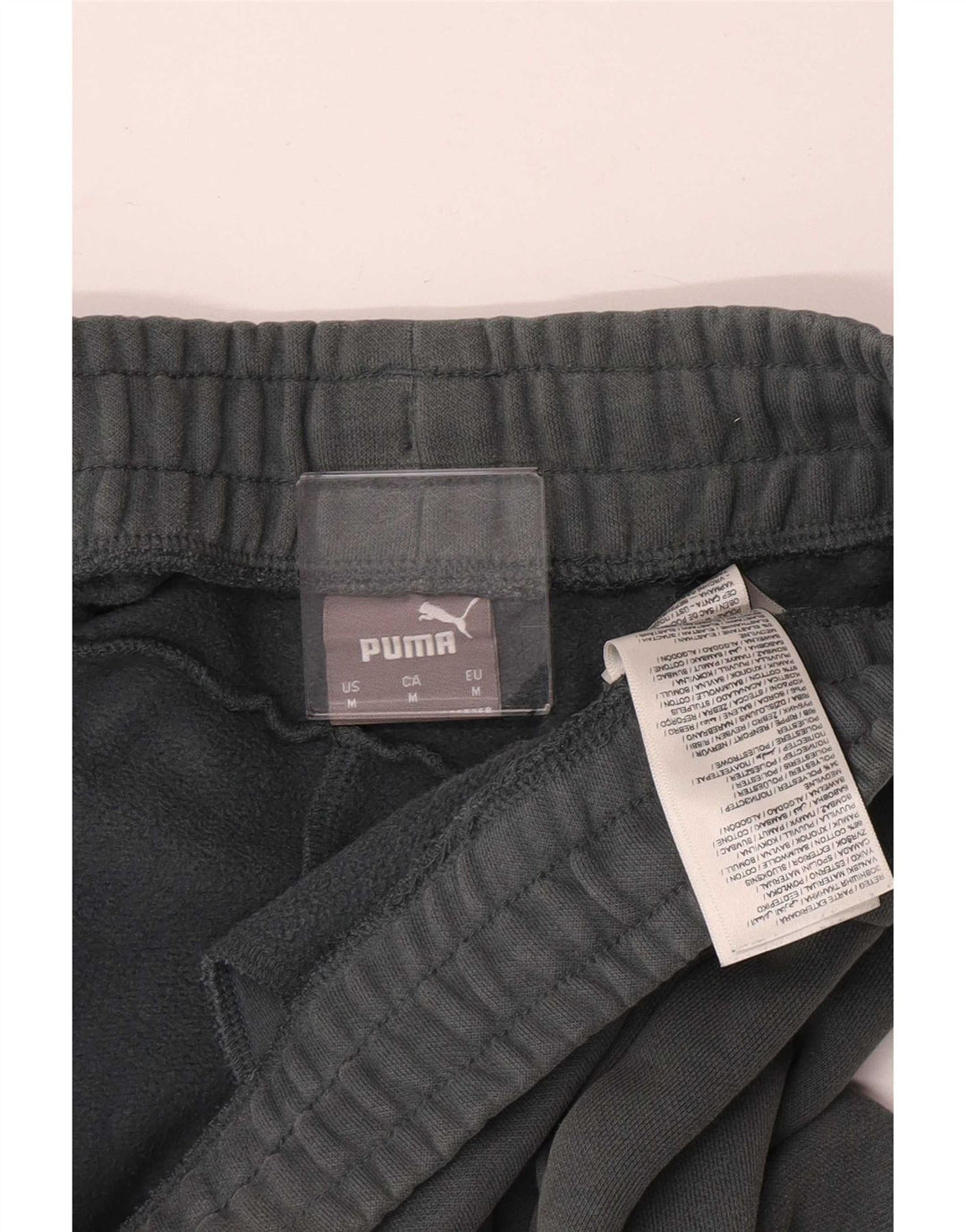 Puma Pantalon de Survêtement Joggers Homme Vert Moyen Coton