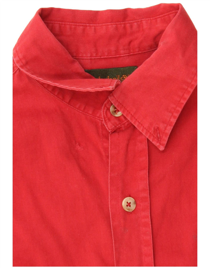 Timberland Chemise Garçon 11-12 ans Rouge Coton