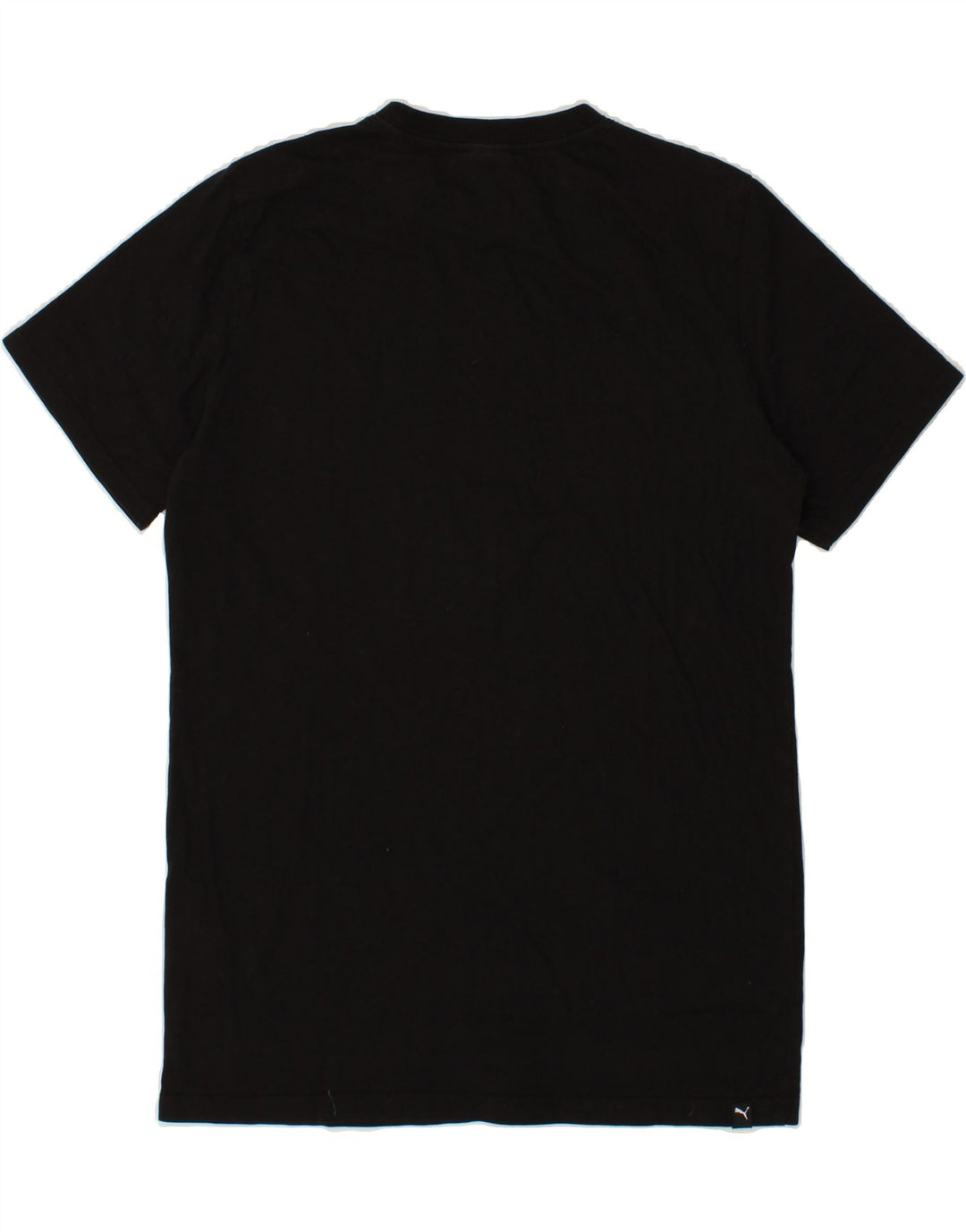 PUMA Boys T-Shirt Top 15-16 Years Black Cotton Vintage Puma and Second-Hand Puma from Messina Hembry 