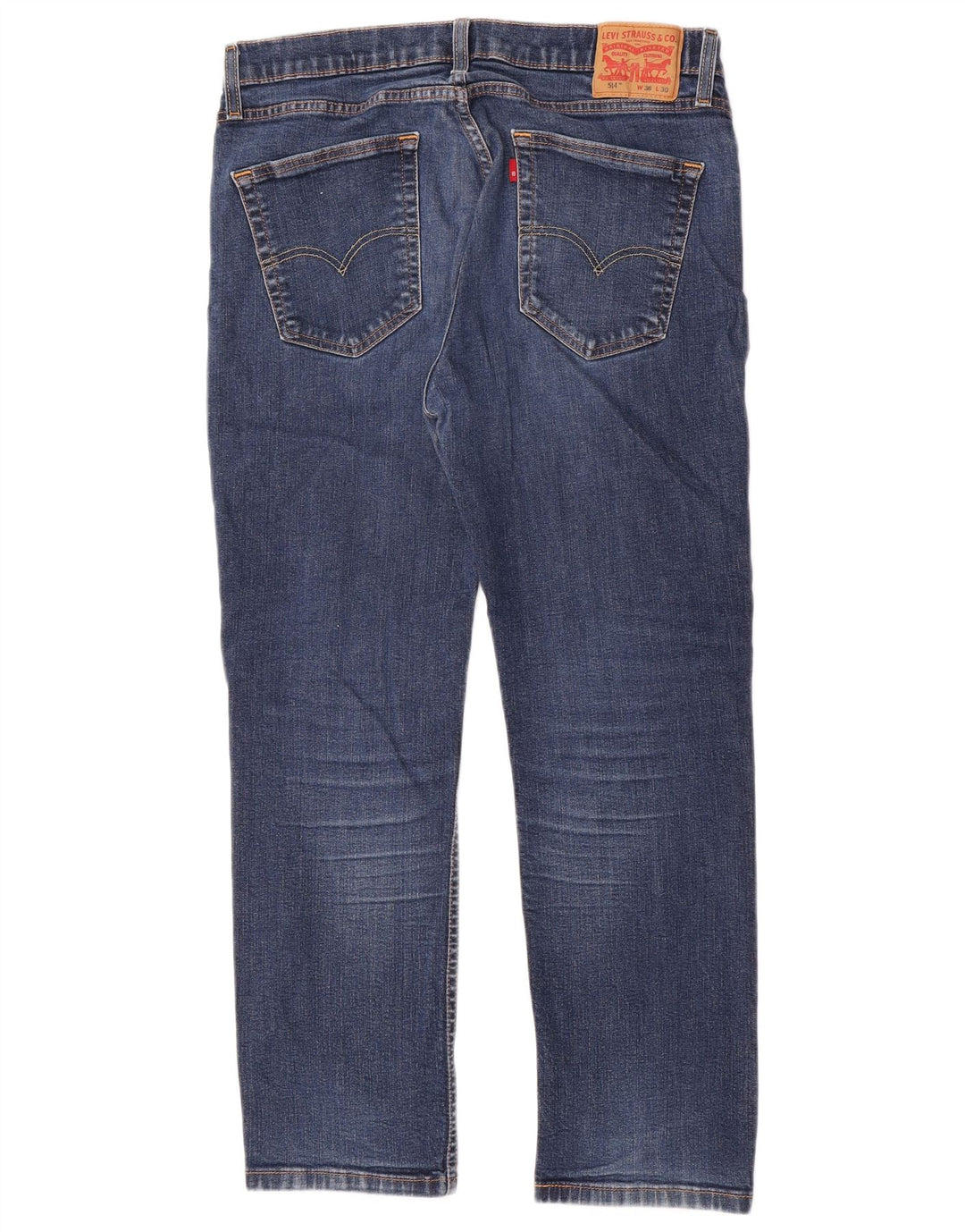 Levi's Jean Droit 514 Homme Bleu W36 L27 Coton