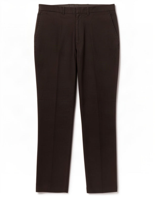 Marks & Spencer Pantalon de costume droit pour homme W32 L31 Noir Polyester