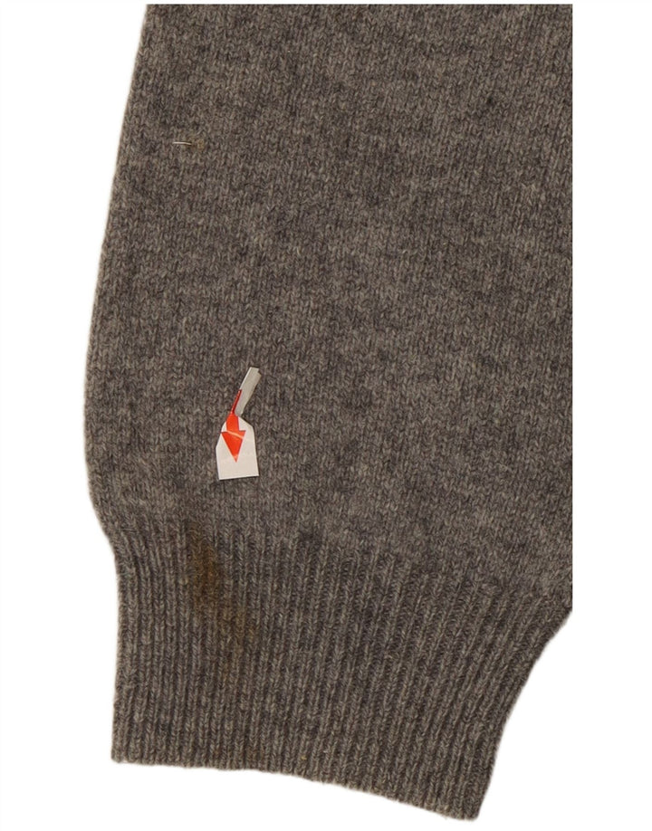 Marlboro Classics Pull col V pour homme 2XL Gris Laine